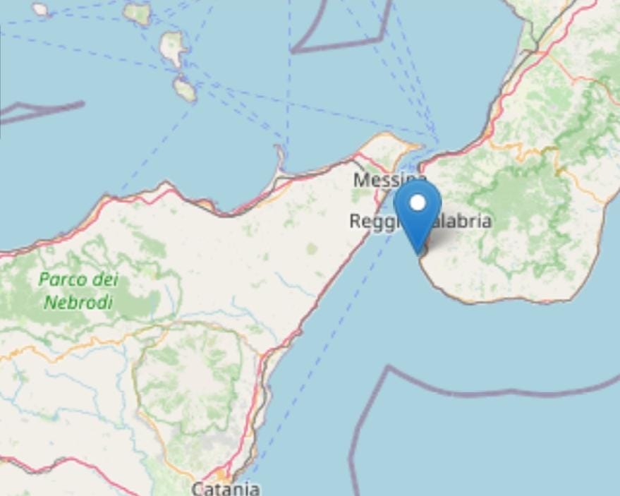 Nessuna richiesta di soccorso per il terremoto con epicentro a Pellaro di Reggio Calabria